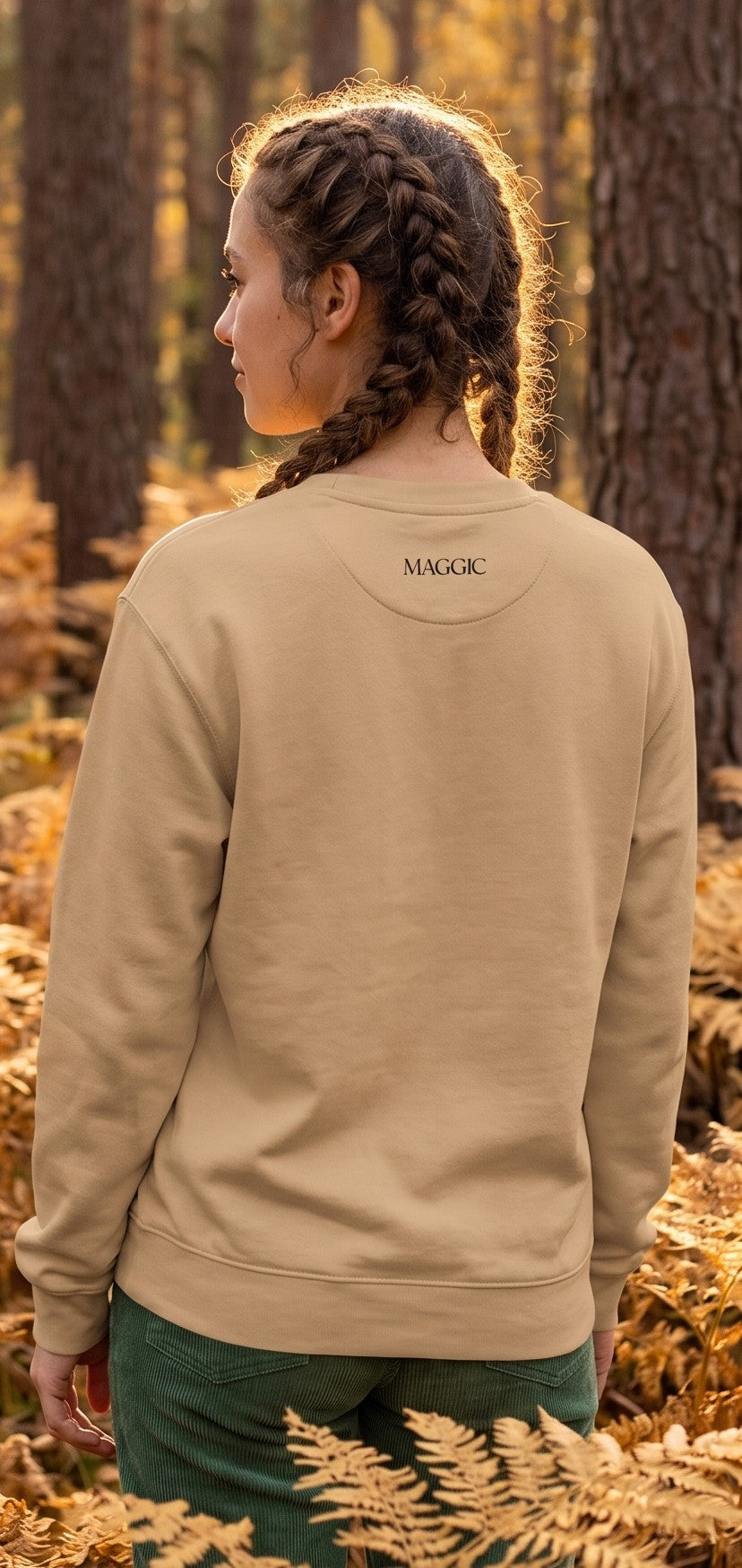 Mystic Wolf Celestial Sweatshirt | MAGGIC Studio