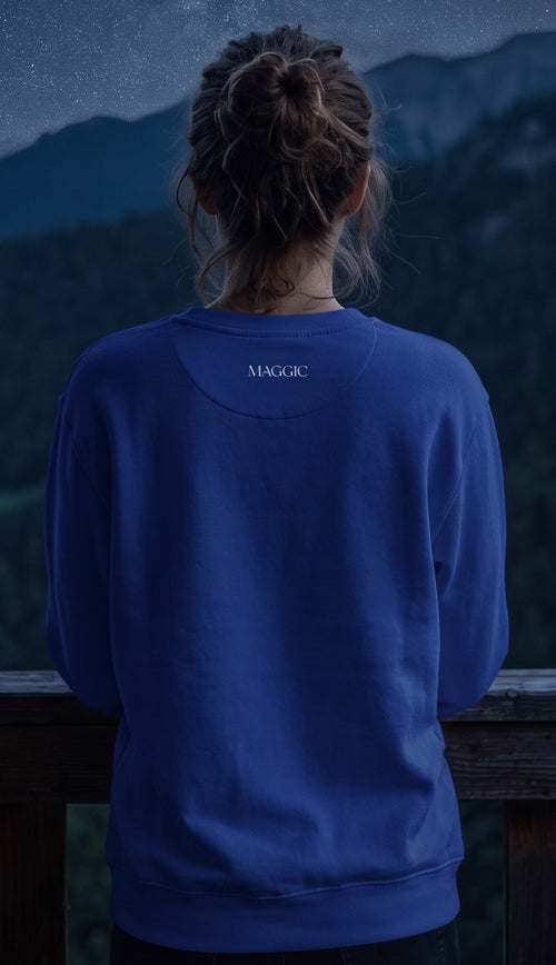Celestial Moth Moon Phases Sweatshirt | MAGGIC Studio