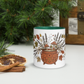 Witch’s Brew Cauldron Mug - Autumn Botanical Celestial Mushroom &  Mystic Mug