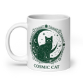 Cosmic Cat Emerald Mug | MAGGIC Studio